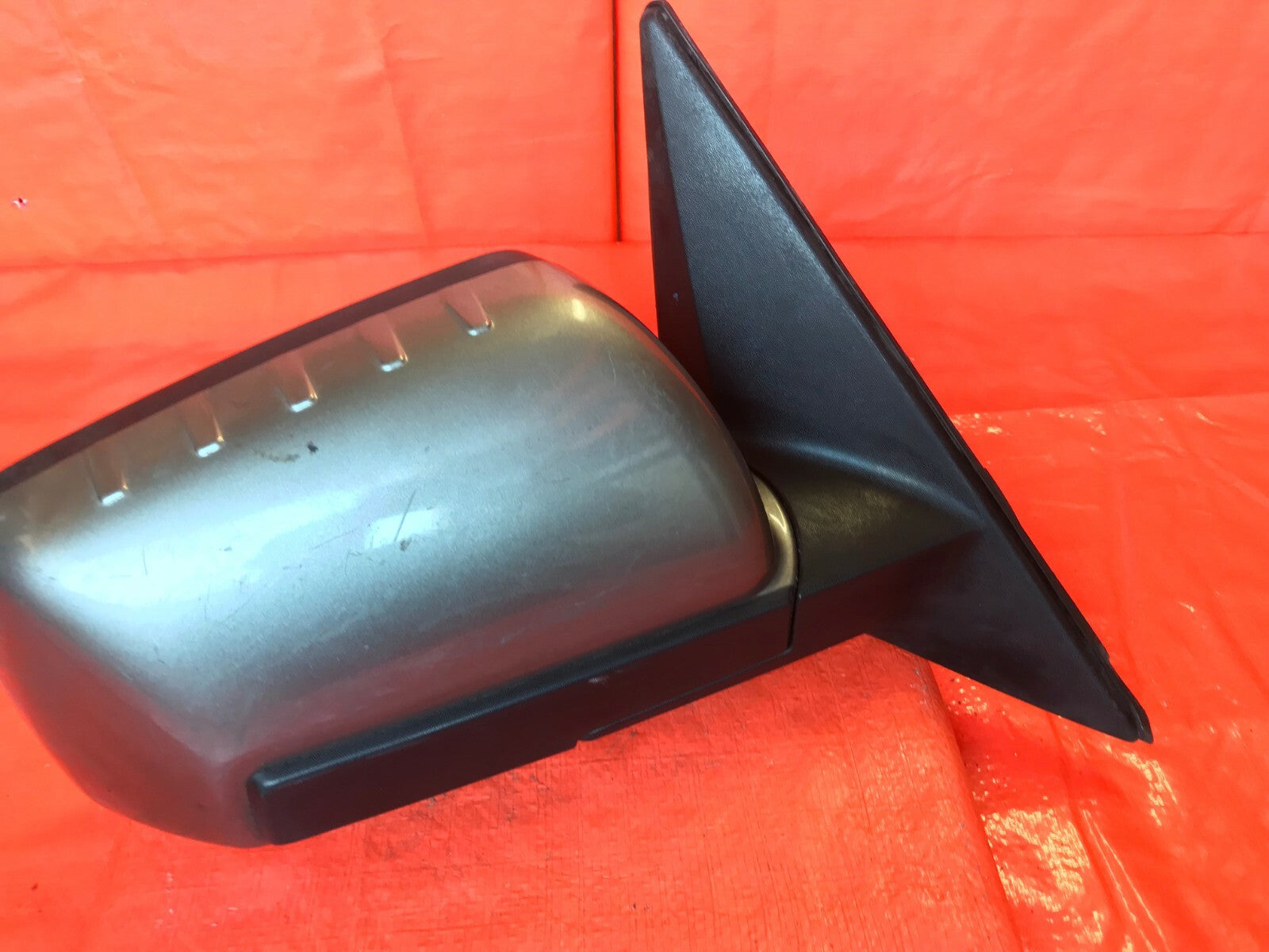 OEM 2012 12 KIA SOUL PASSENGER RIGHT SIDE VIEW MIRROR   GRAY   MANUAL NON POWER4