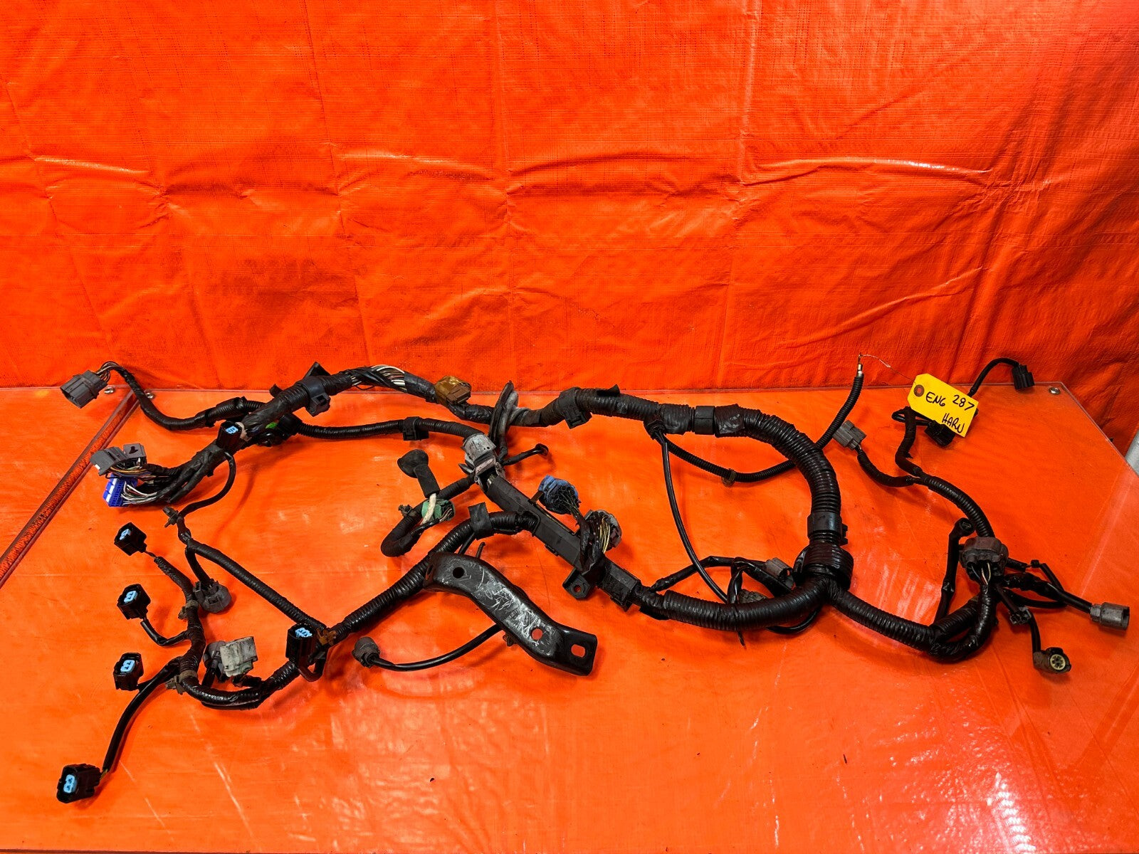 96 98 HONDA CIVIC   D16Y7 AUTOMATIC   ENGINE HARNESS WIRE HARNESS WIRING LOOM 870