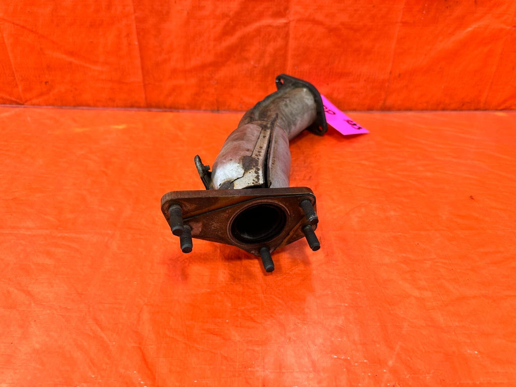 08 14 SUBARU IMPREZA WRX STI EJ257 CONNECTS TO HOT SIDE TURBO DOWN PIPE OEM 2834