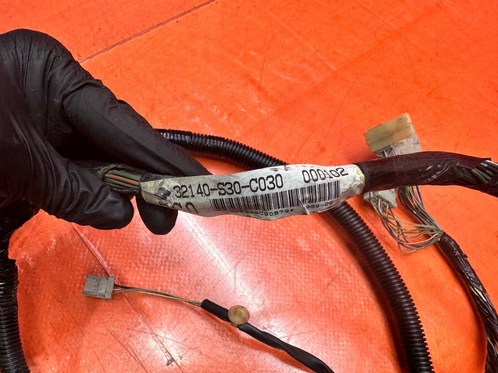 97 01 HONDA PRELUDE 2.2L REAR FUEL PUMP WIRE WIRING HARNESS 32140 S30 C030 #33512