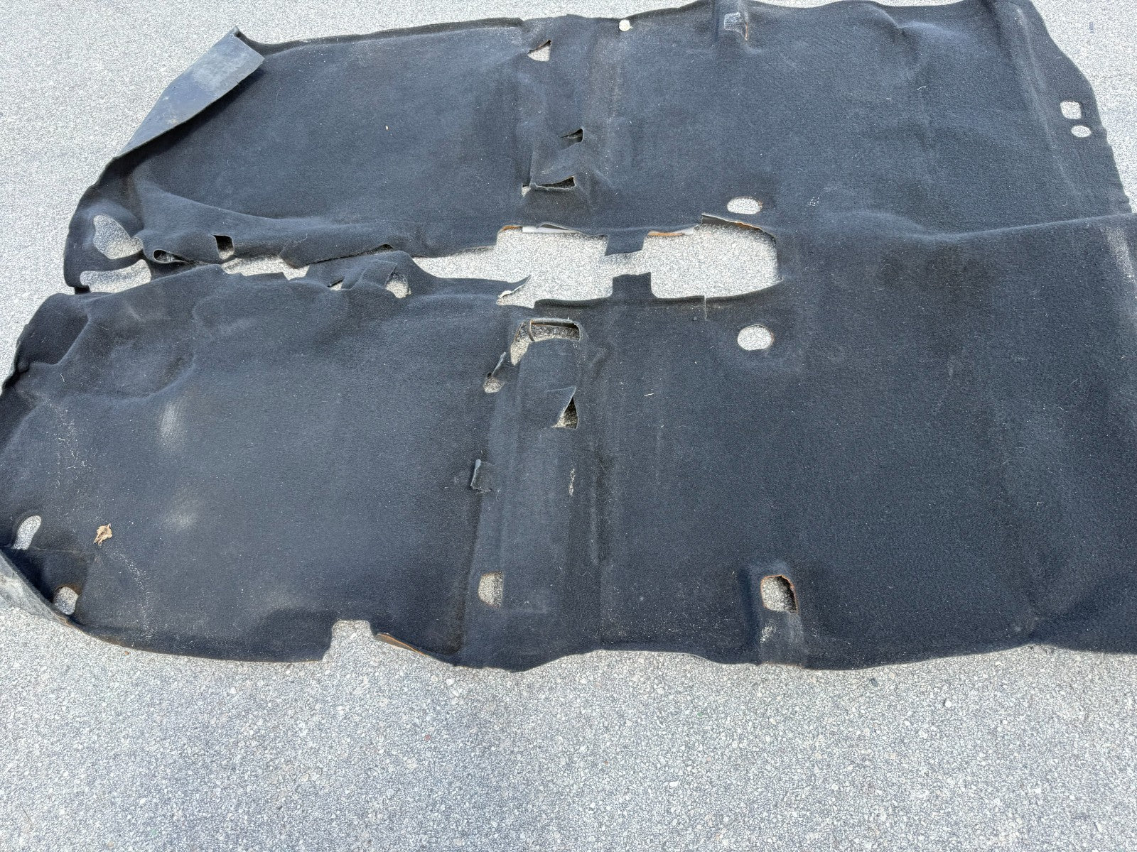 02 05 HONDA CIVIC SI EP3 HATCHBACK INTERIOR FLOOR CARPET RUG MAT   BLACK OEM EP33