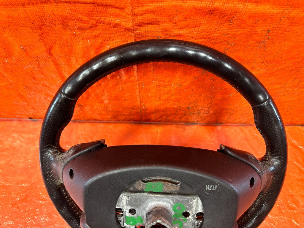 04 08 ACURA TSX LEATHER STEERING WHEEL W/ CRUISE AUDIO SWITCHES OEM #33013