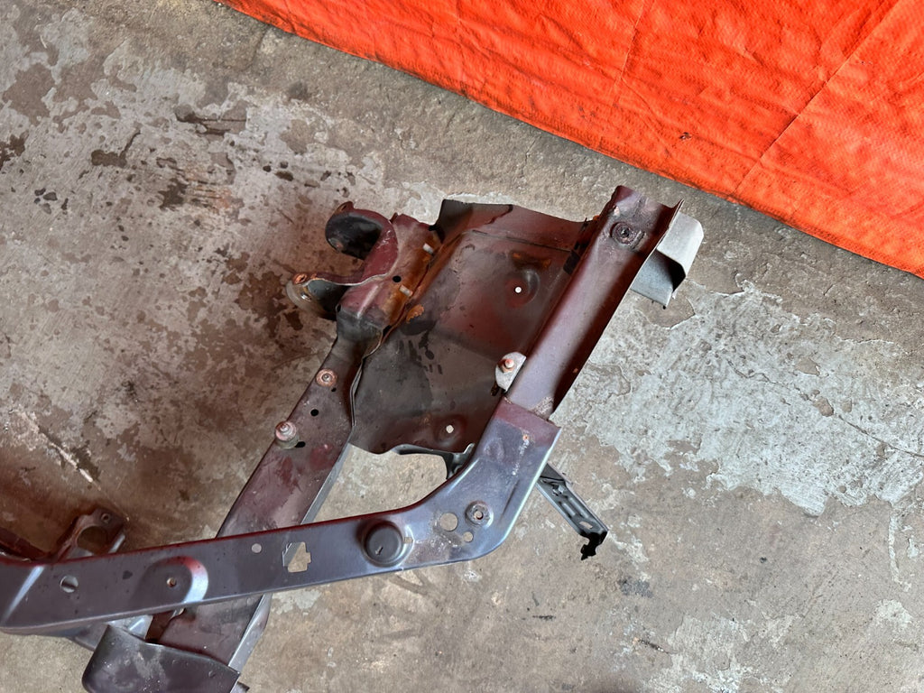 03 06 LANCER EVOLUTION VIII 8 EVO IX 9   RADIATOR SUPPORT CUT FRONT BULKHEAD OEM7