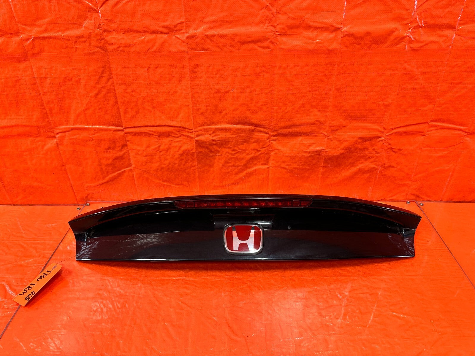 2013 13 HONDA CIVIC SI 2D COUPE   REAR TRUNK SPOILER W/ 3RD BRAKE LIGHT OEM 2650