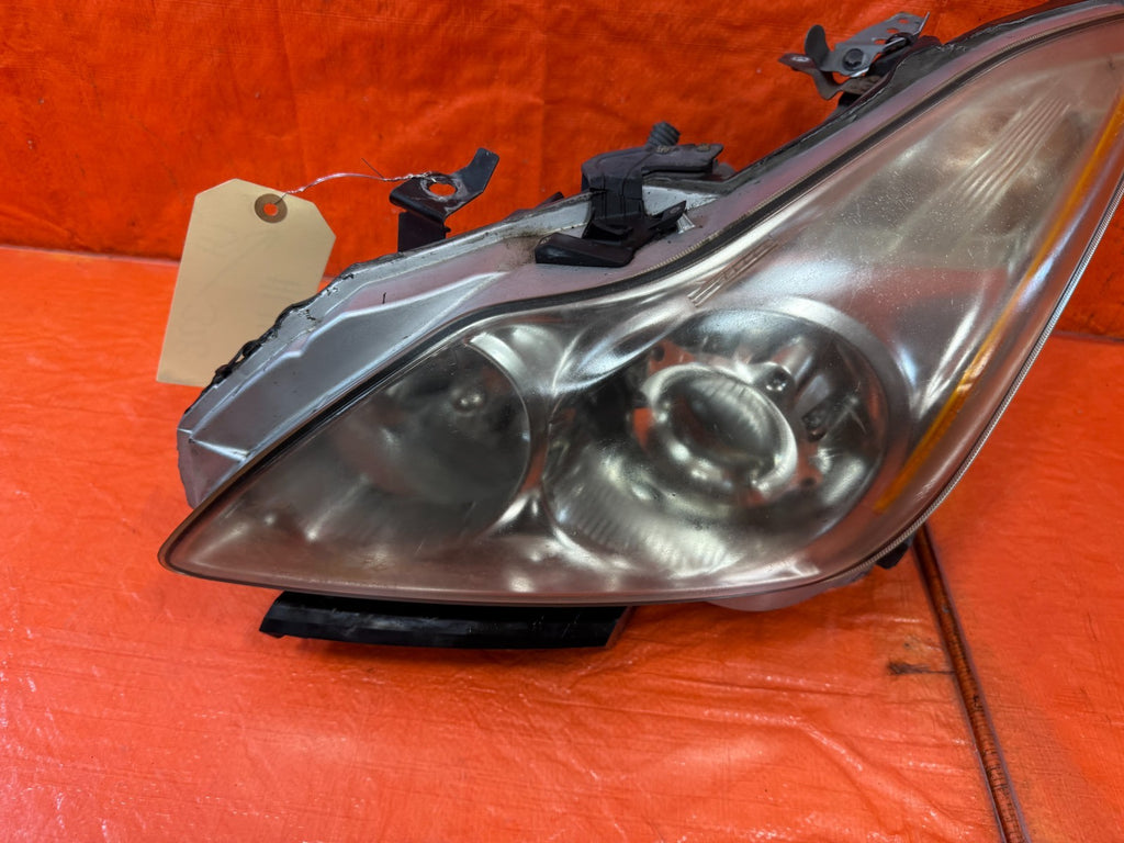 08 13 INFINITI G37 COUPE 2D   DRIVER LEFT HEADLIGHT HEAD LIGHT LAMP    OEM #3289
