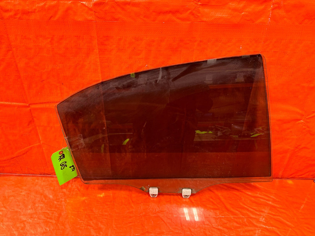 09 14 ACURA TSX   PASSENGER RIGHT REAR   DOOR GLASS WINDOW   OEM FACTORY #2790