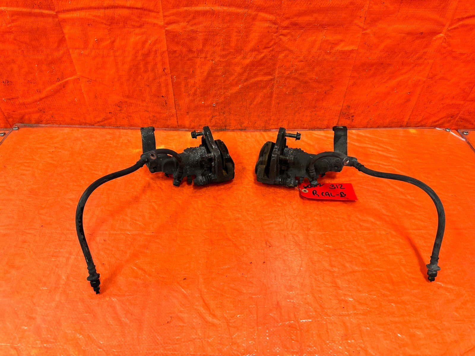 04 08 ACURA TSX   LEFT AND RIGHT REAR BRAKE CALIPERS   OEM FACTORY #3125
