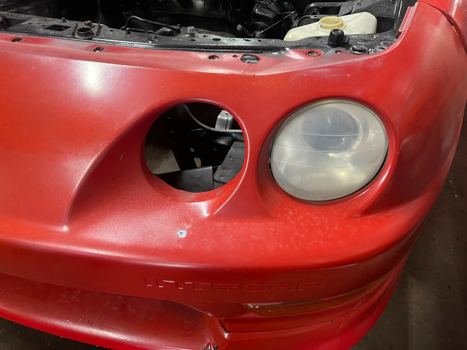 98   01 ACURA INTEGRA DRIVER LEFT HEADLIGHT HEADLAMP L LH   MODIFIED FOR K SWAP1