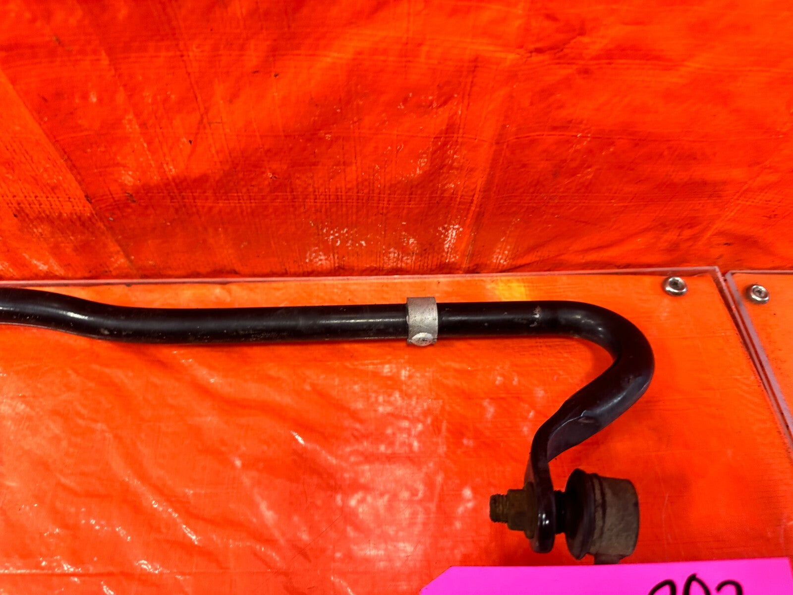 08 14 SUBARU IMPREZA WRX STI   REAR SWAY ANTI ROLL STABILIZER BAR   OEM #2835