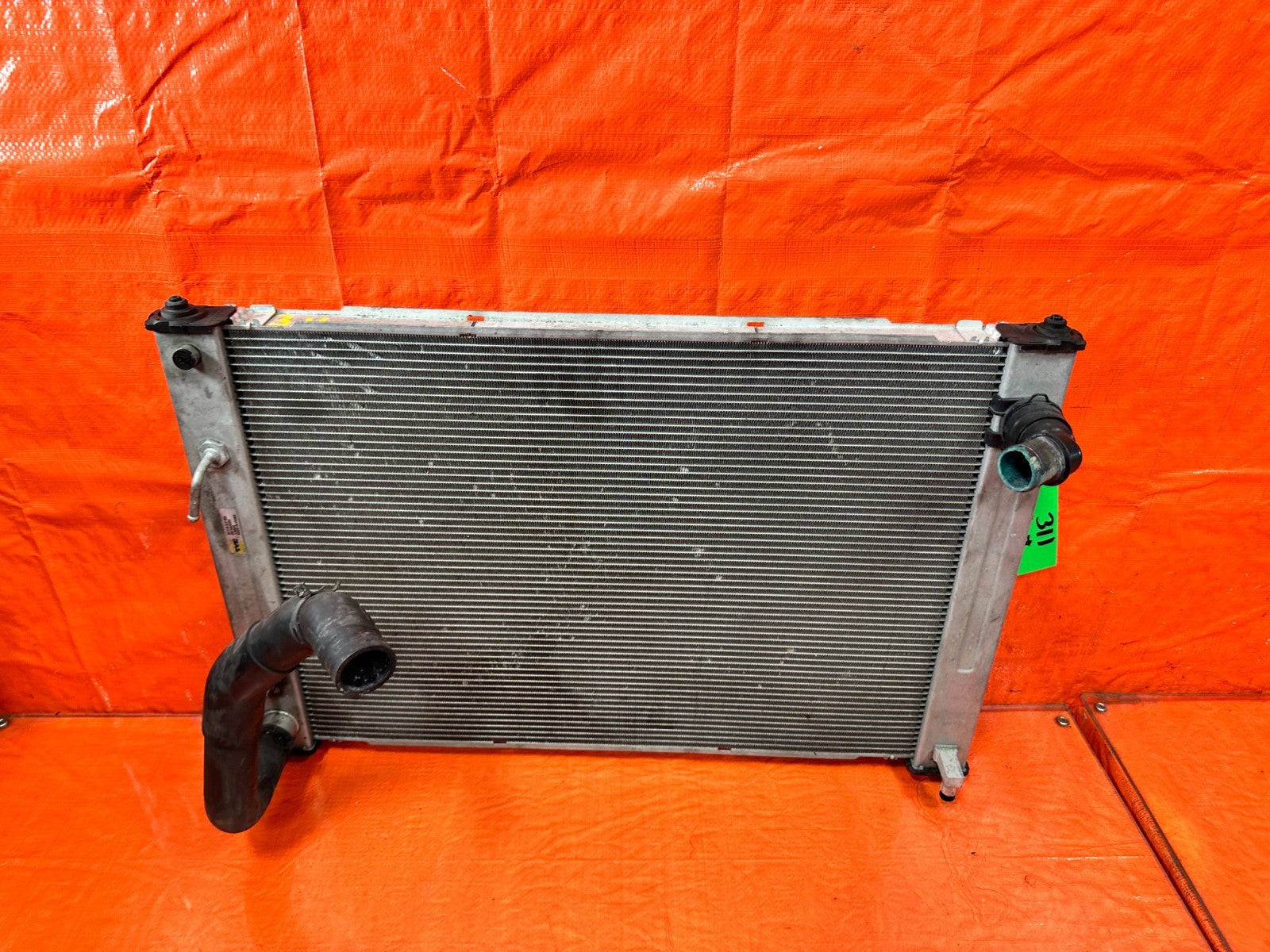 08 15 INFINITI G37 Q60   6 SPEED MANUAL RADIATOR   OEM FACTORY #3117