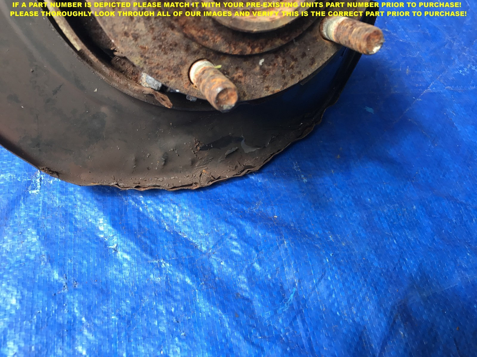 OEM 2003 2004 2005 MITSUBUSHI EVOLUTION DRIVER LEFT REAR KNUCKLE SPINDLE 100%2
