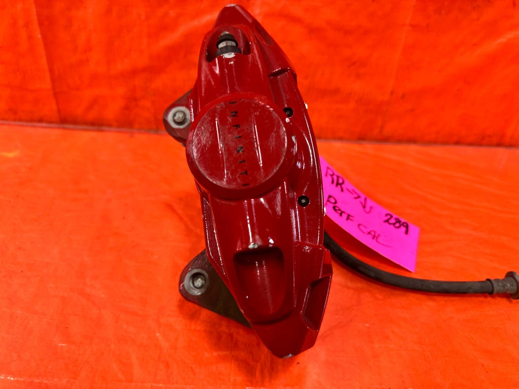 14 20 INFINITI Q50   PASSENGER RIGHT REAR AKEBONO BRAKE CALIPER   OEM #2892
