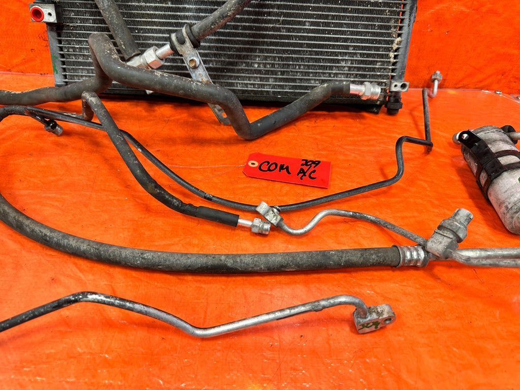 94 01 ACURA INTEGRA   AC LINE SET LINES PIPES HOSES W/ CONDENSER   OEM 3097