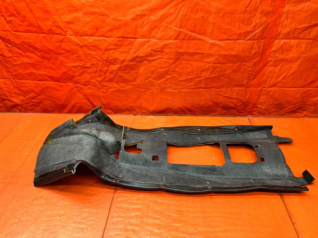 00 03 HONDA S2000 AP1 2.0L BLACK LEATHER CENTER CONSOLE TUNNEL TRIM COVER OEM #317