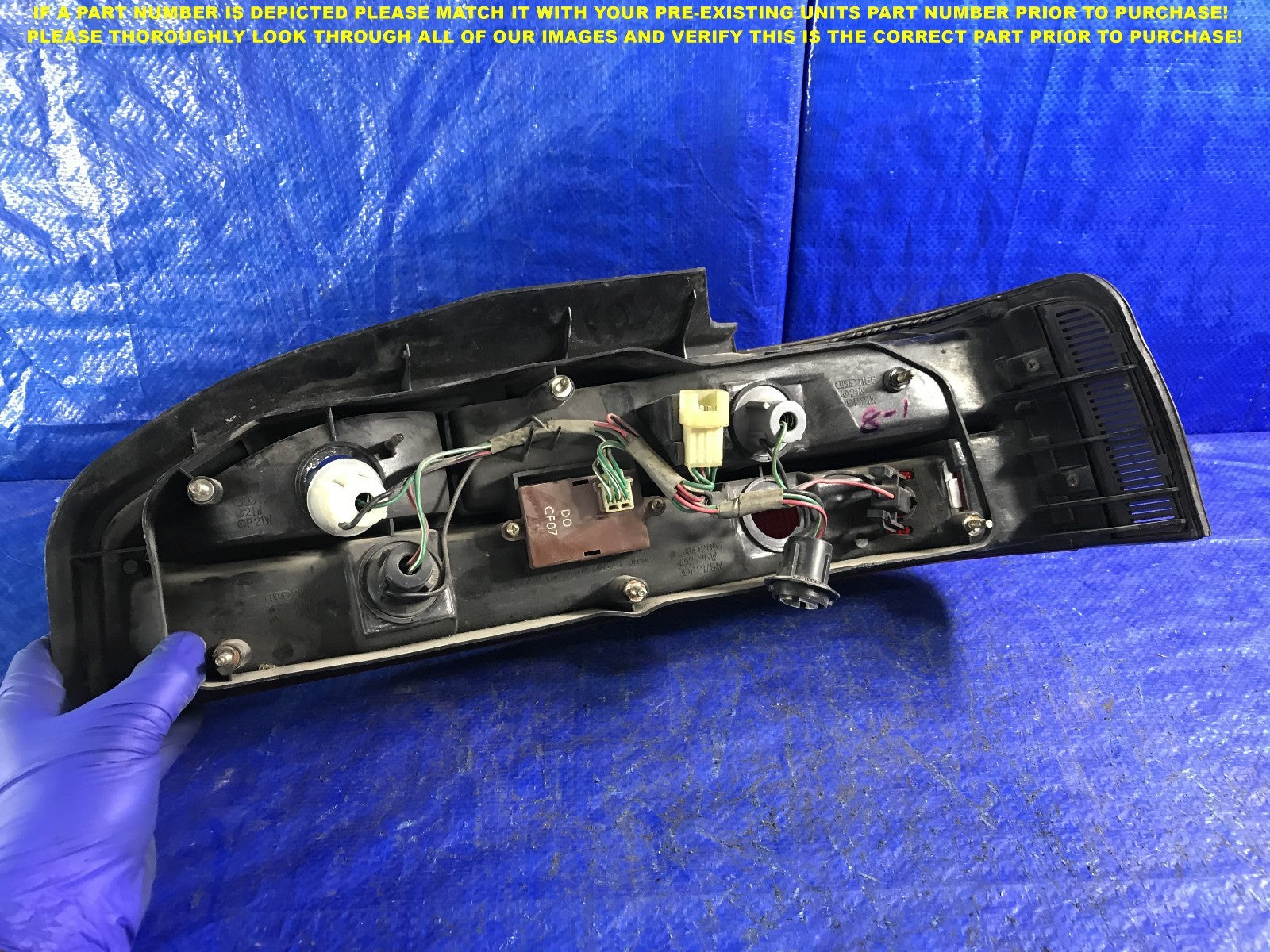 OEM 1987 1988 1989 87 88 89 ACURA LEGEND 2D COUPE DRIVER LEFT TAIL LIGHT L LH4