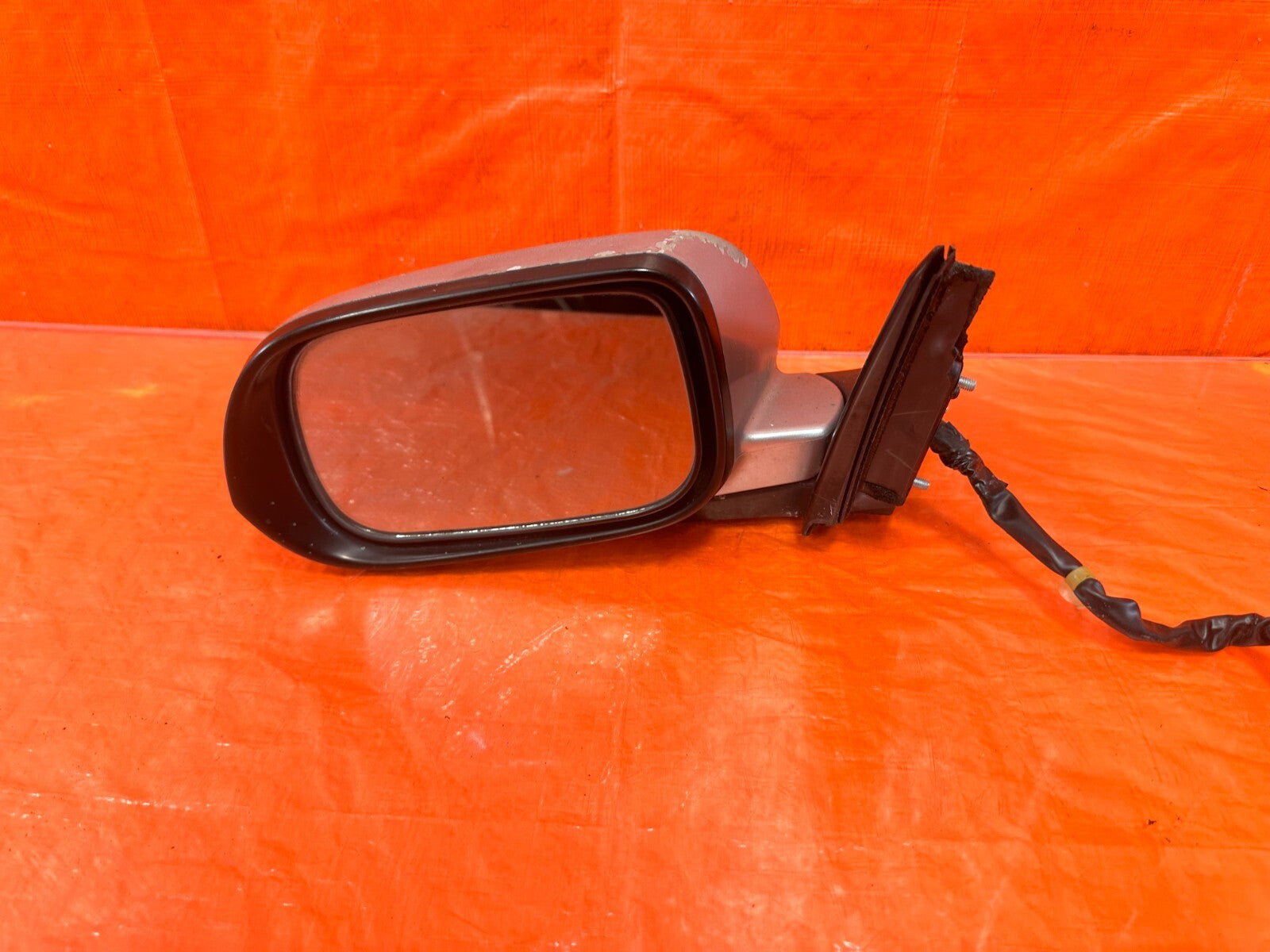 04 08 ACURA TSX   DRIVER LEFT EXTERIOR SIDE VIEW MIRROR SILVER COLOR   OEM #2755