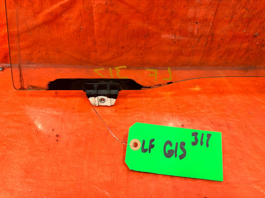 90 91 HONDA CIVIC HATCHBACK   DOOR GLASS WINDOW   DRIVER LEFT SIDE    OEM 3171