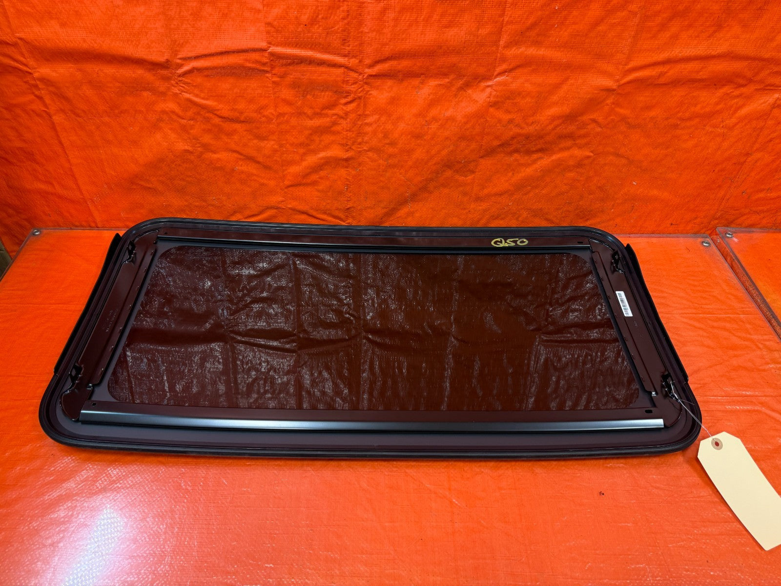 14 23 INFINITI Q50   SUNROOF MOONROOF SLIDING ROOF GLASS   OEM FACTORY OE  8