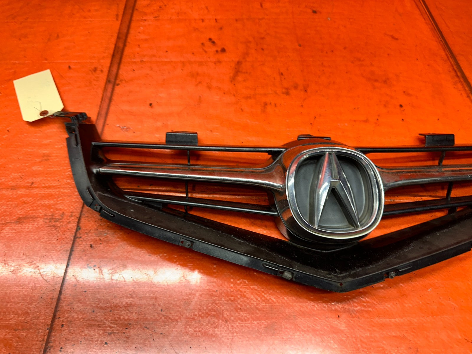 04-05 ACURA TSX 4D 2.4L K24A2 FRONT BUMPER UPPER GRILLE GRILL MOLDING OEM #3429