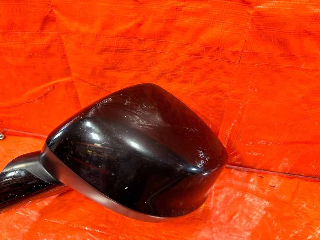 12 13 HONDA CIVIC 2D COUPE DRIVER LEFT EXTERIOR SIDE VIEW MIRROR BLACK COLOR OEM6