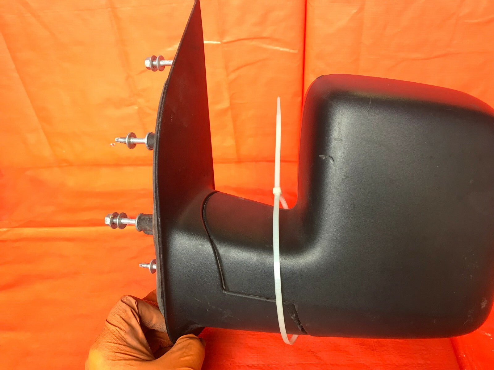 OEM 2007 2008 2009 FORD E 150 DRIVER LEFT SIDE VIEW MIRROR   MANUAL   BLACK3