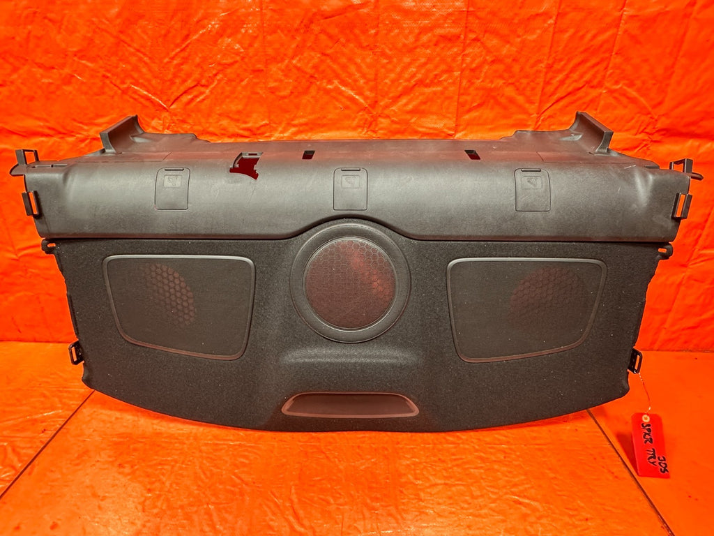 09 14 ACURA TSX   REAR SPEAKER COVER TRAY LINER TRIM   OEM #3050