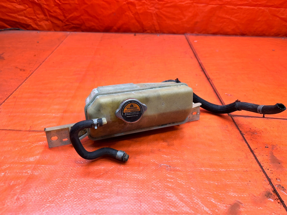 14-15 INFINITI Q50 3.7L AWD ENGINE COOLANT RESERVOIR OVERFLOW TANK BOTTLE OEM #36