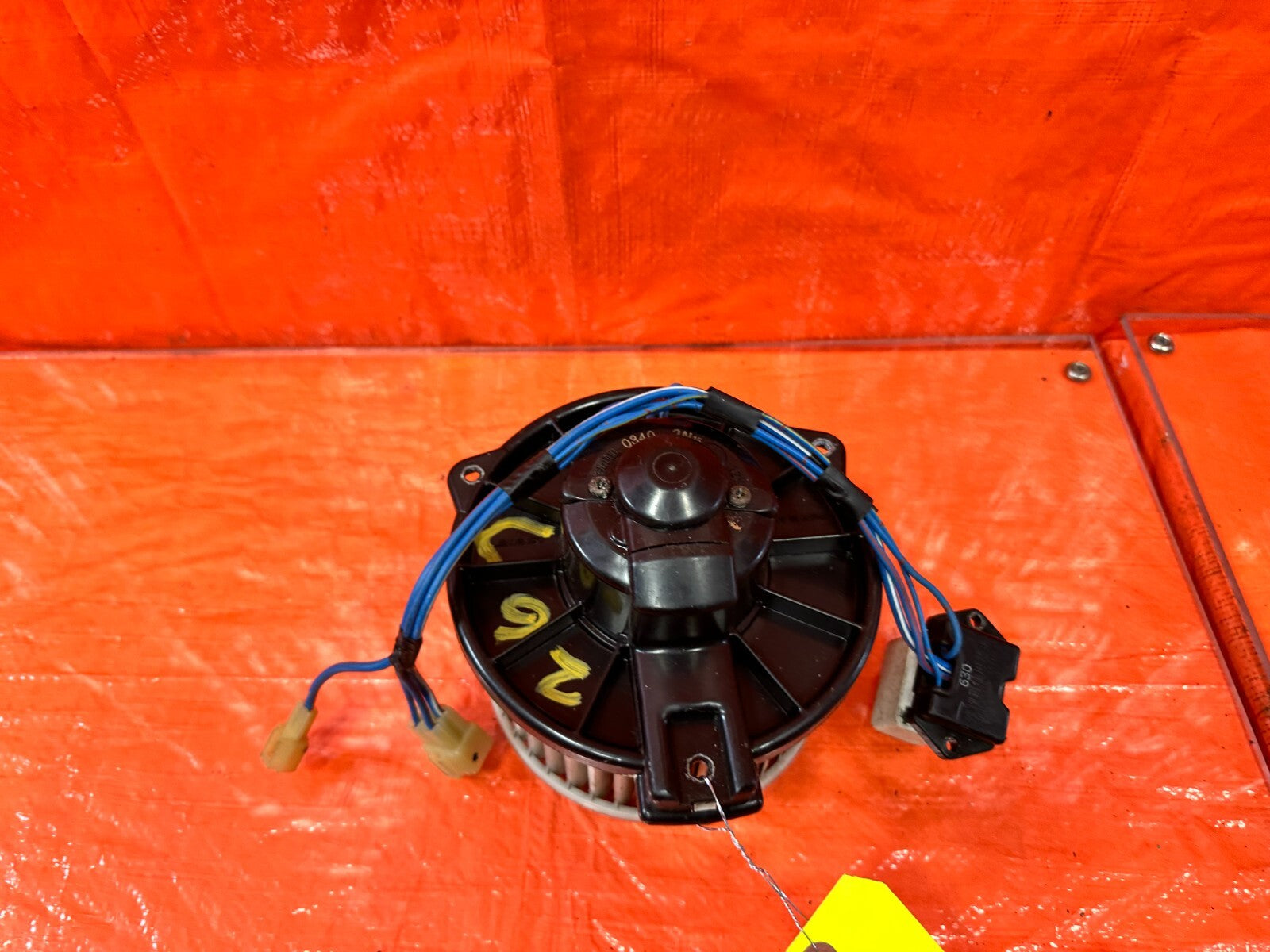 90 97 MAZDA MX 5 MIATA HVAC AIR CONDITIONING AC BLOWER MOTOR & RESISTOR OEM 2676