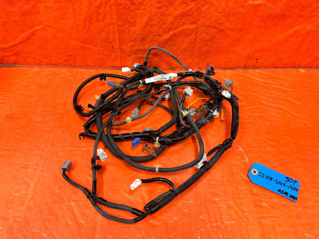 07 11 HONDA CIVIC SI SEDAN   REAR / TAIL LIGHT LAMP WIRING HARNESS WIRE LOOM 3070