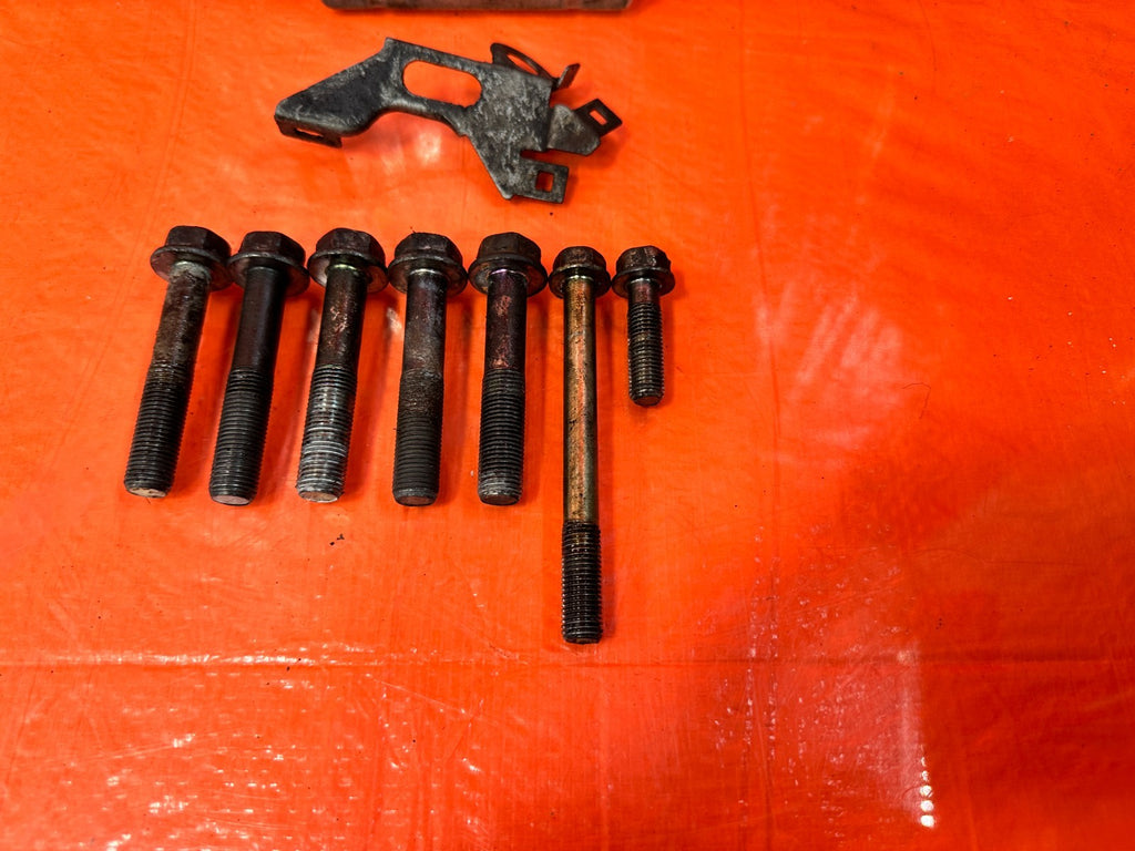 92 95 HONDA CIVIC   TRANSMISSION BELL HOUSING BOLTS HARDWARE B16 B17 D16 OEM 3272