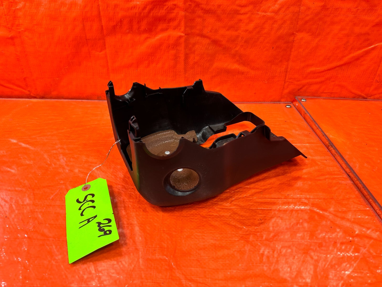 12 15 HONDA CIVIC   KEY IGNITION STEERING COLUMN COVER BOTTOM ONLY   OEM #2694