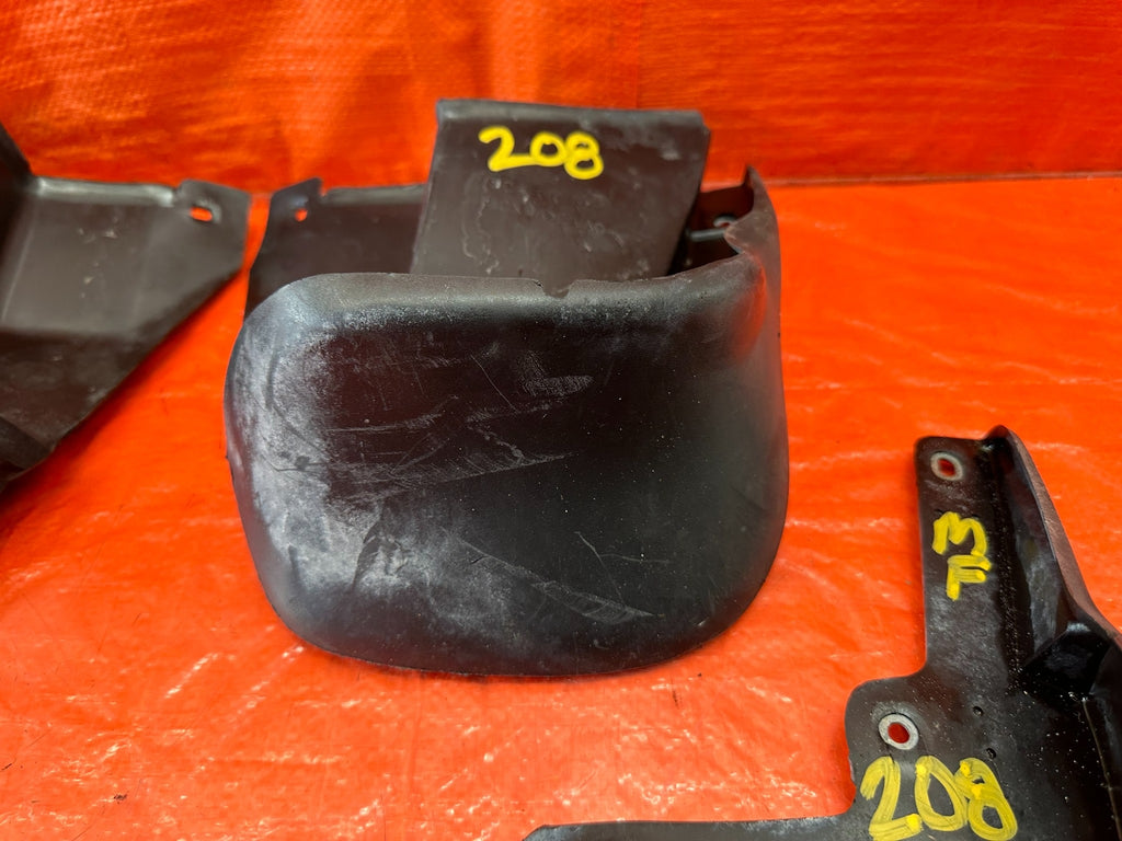 96 98 HONDA CIVIC 2D COUPE FACTORY MUD FLAPS SPLASH GUARDS FRONT & REAR OEM #2088