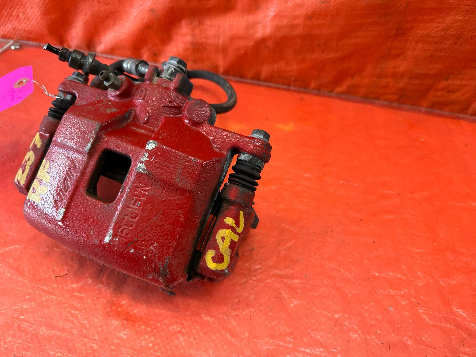 06 11 HONDA CIVIC SI   PASSENGER RIGHT FRONT   BRAKE CALIPER & BRACKET   OEM 2371