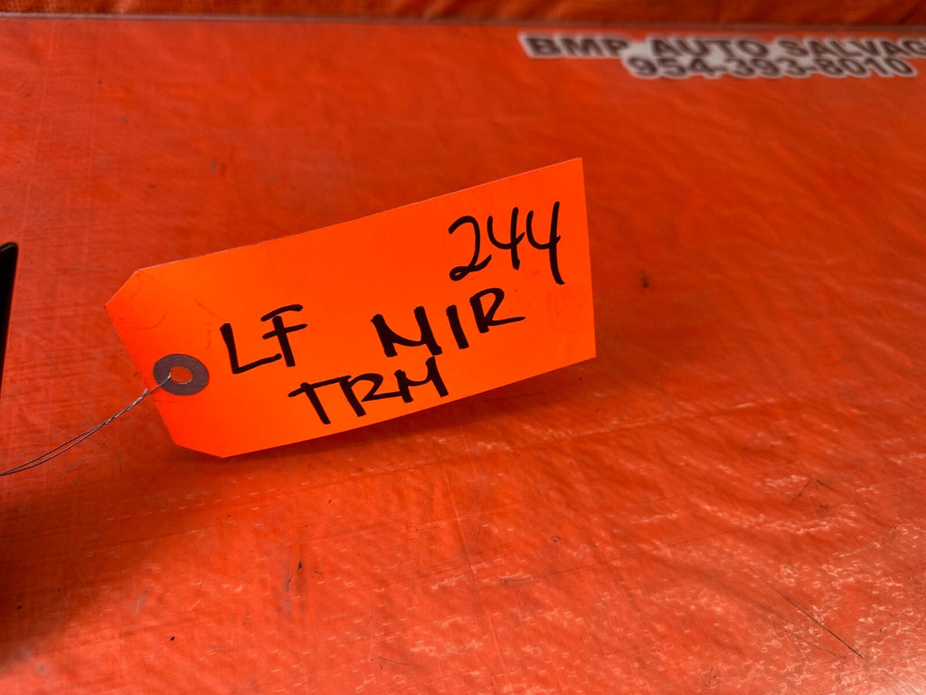 09 12 LEXUS ES350   LEFT EXTERIOR MIRROR TRIM COVER PLASTICS GARNISH   OEM #2446