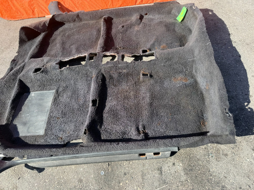 90 91 HONDA CIVIC HATCHBACK   INTERIOR FLOOR CARPET RUG MAT    BLACK   #3252