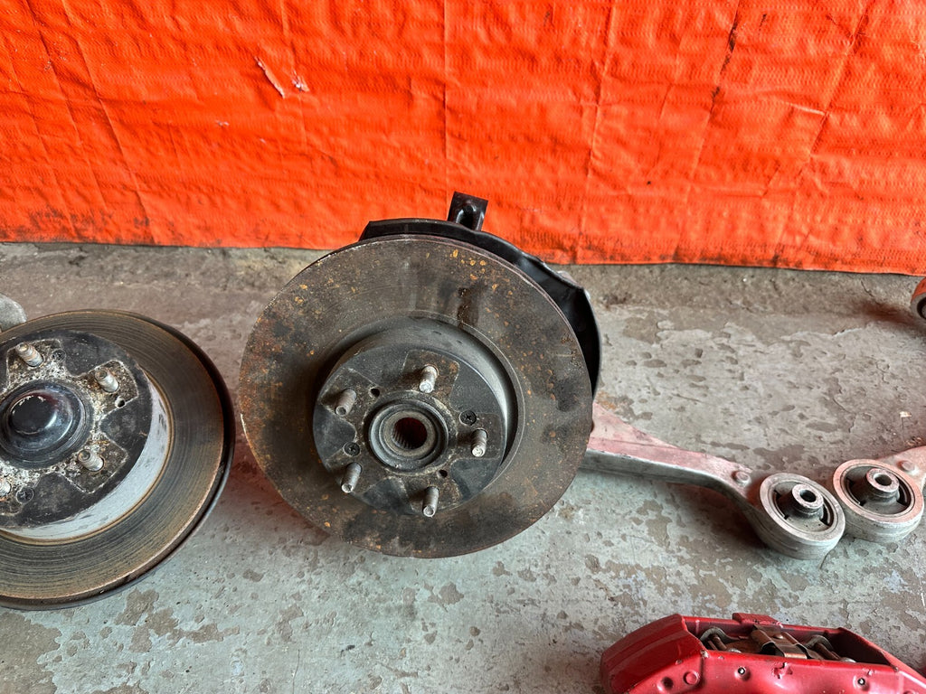 RSX HONDA INTEGRA DC5 TYPE R BREMBO SUSPENSION W/ ALUMINUM ARMS SPINDLES HUBS5