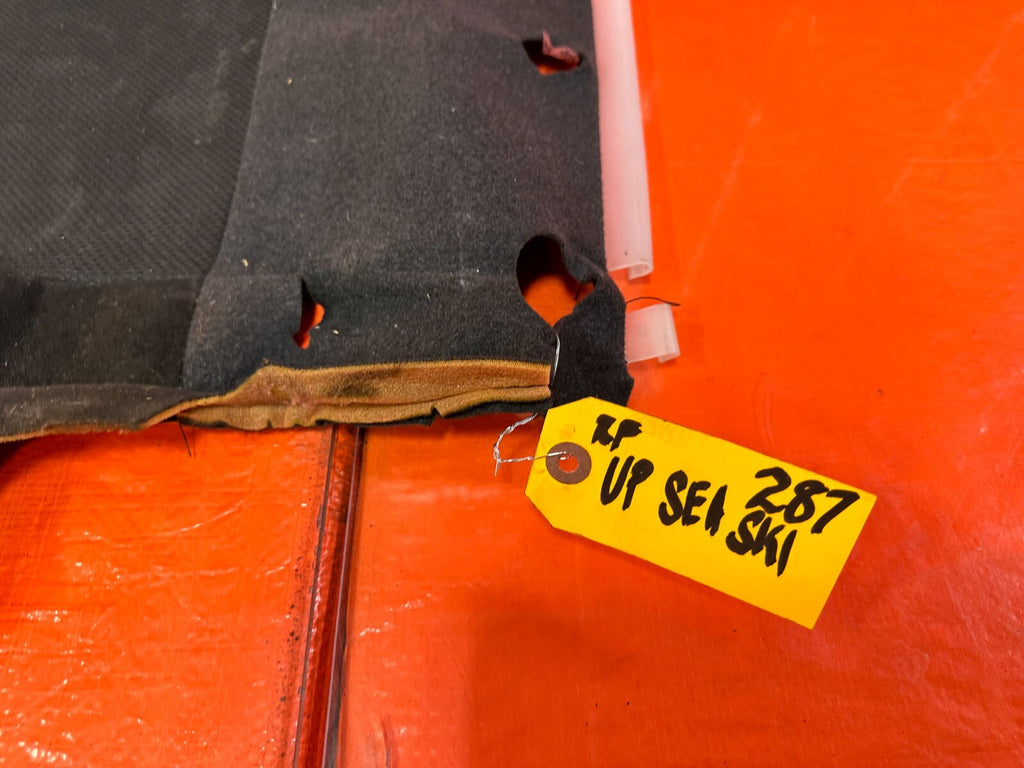 06 11 HONDA CIVIC SI RIGHT FRONT UPPER SEAT SKIN CLOTH FABRIC COVER OEM #2871