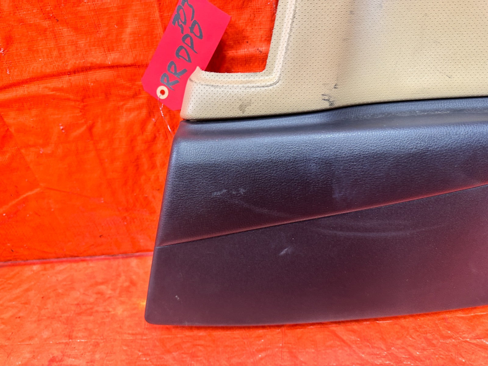 09 11 MAZDA RX8 RX 8 PASSENGER RIGHT REAR DOOR PANEL CARD INSERT LINING OEM 3034