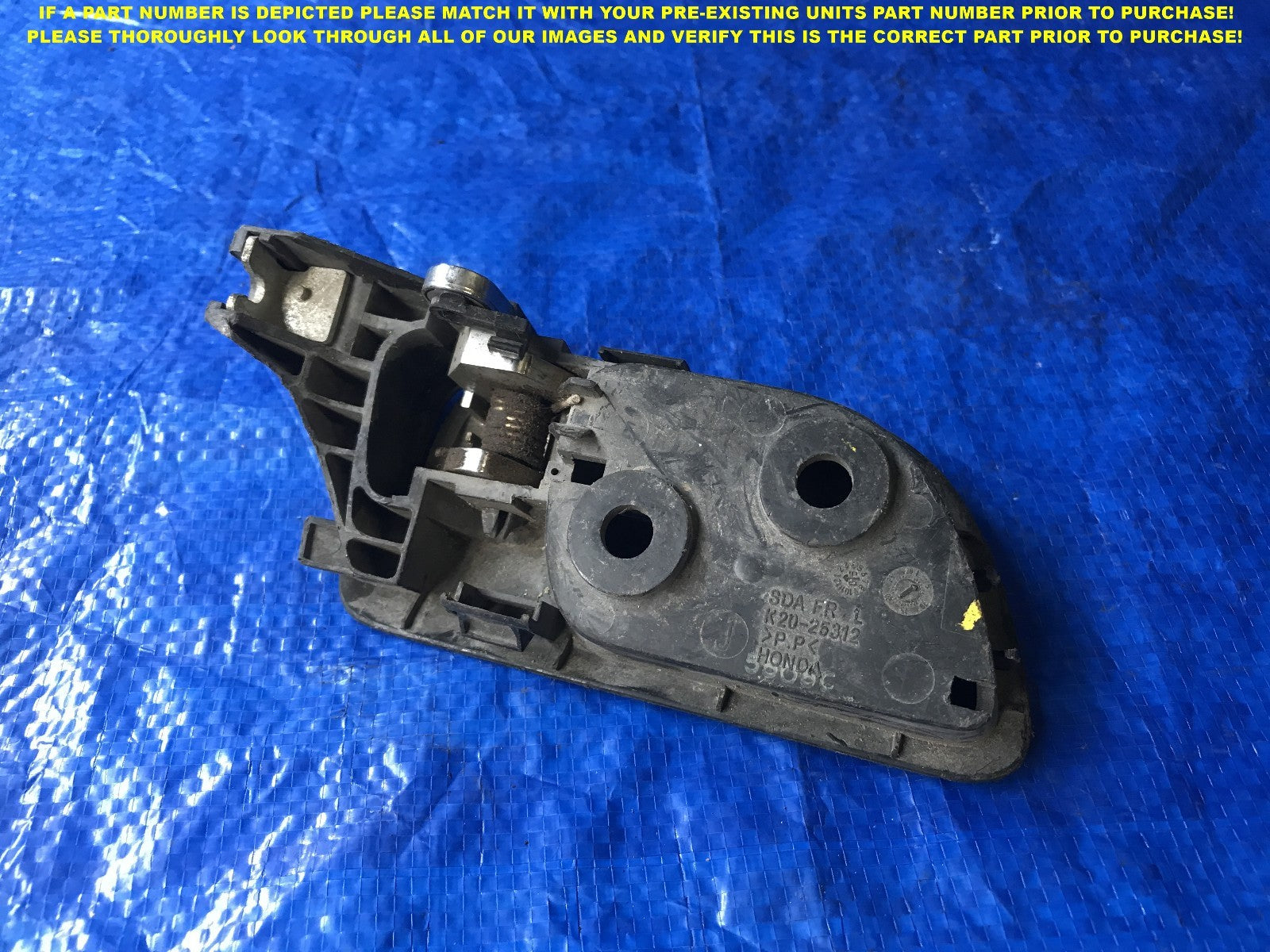 OEM 2003 2004 2005 HONDA ACCORD DRIVER LEFT REAR INTERIOR DOOR HANDLE    1