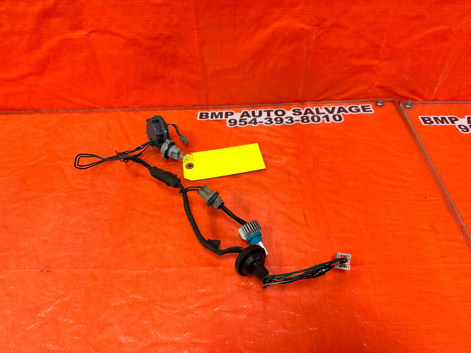 08 15 INFINITI G37 & Q60 2D COUPE TAIL LIGHT LAMP WIRING HARNESS WIRE LOOM OEM7