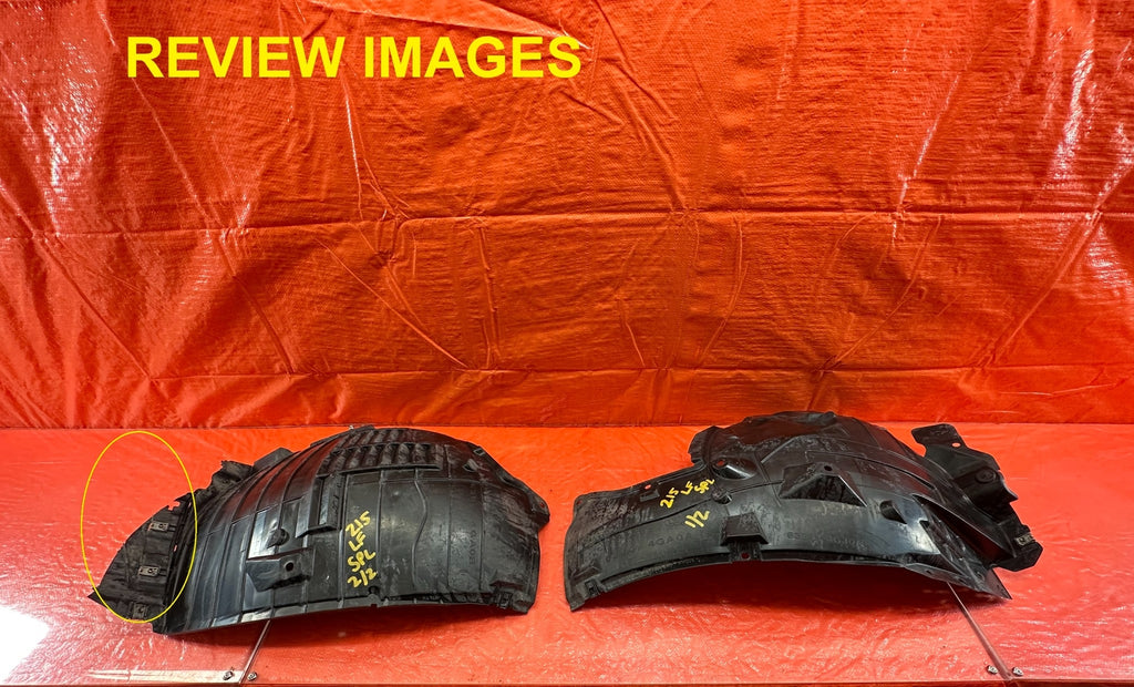 14 20 INFINITI Q50   DRIVER LEFT FRONT   FRONT & REAR FENDER LINER SPLASH SHIELD0