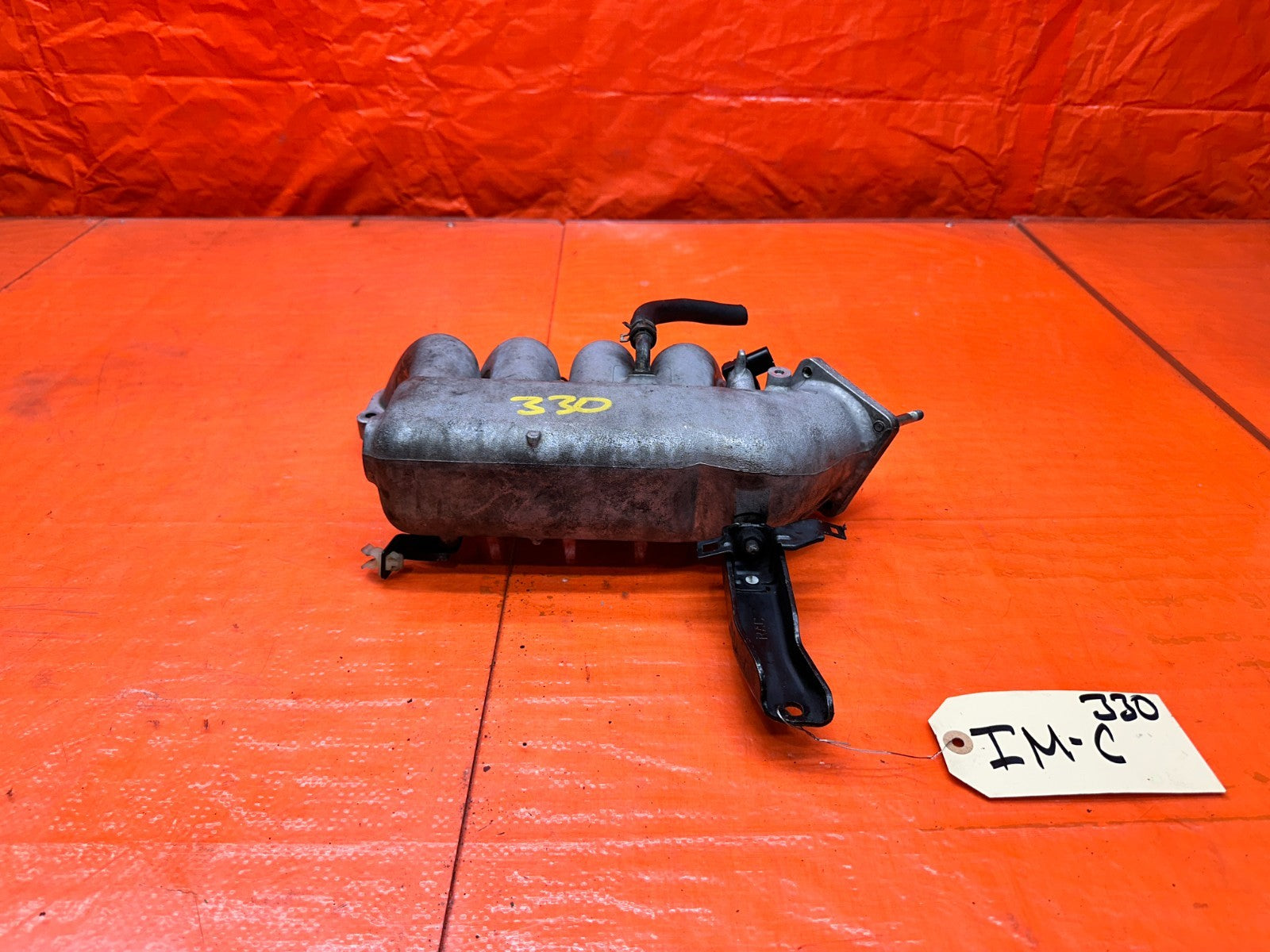 04 08 ACURA TSX 2.4L OUTER ALUMINUM INTAKE MANIFOLD PLENUM OEM #3306