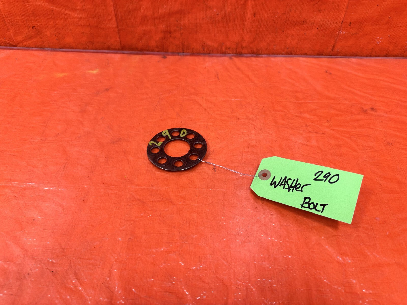00 09 HONDA S2000   F20C1 F22C1   FLYWHEEL WASHER PLATE   OEM FACTORY OE #2900