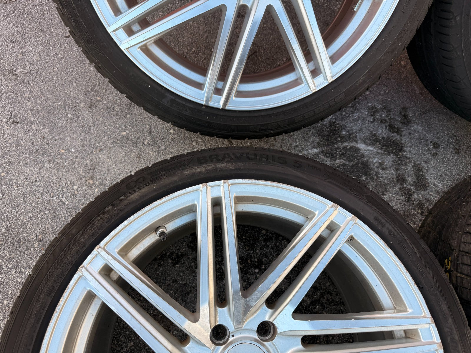 DRAG DR70 19 INCH WHEEL AND TIRE PACKAGE WHEELS   19x8 +32   19x9.5 +40  18