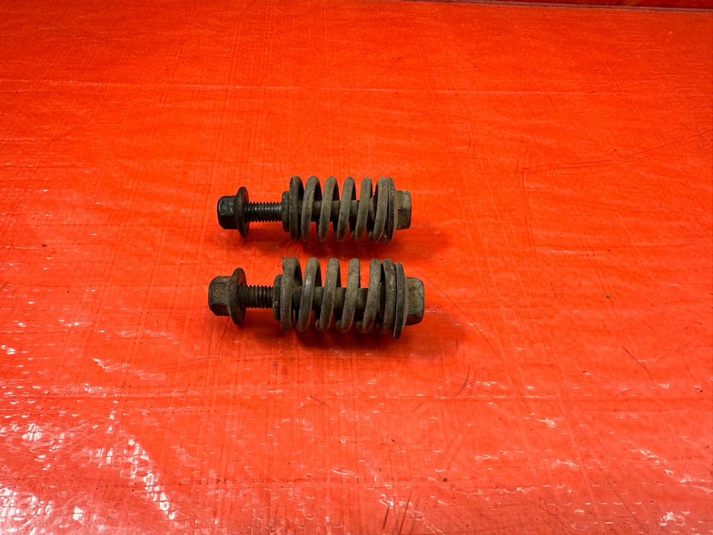 92 00 HONDA CIVIC EXHAUST MANIFOLD FLANGE BOLTS SPRING & NUTS HARDWARE OEM #2180