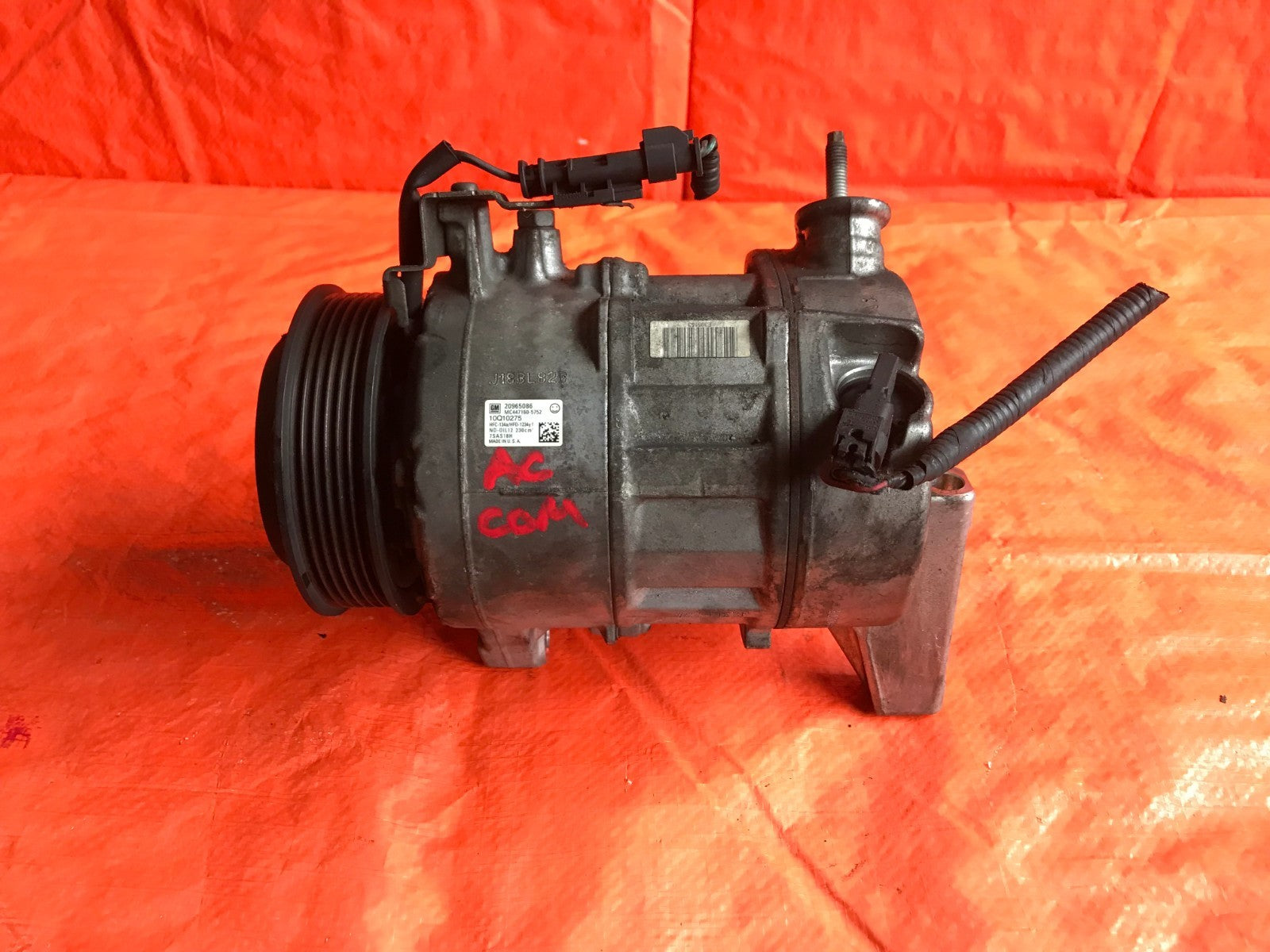 OEM 2014 2015 2016 CHEVROLET CHEVY TRAVERSE HVAC AC COMPRESSOR 209650860