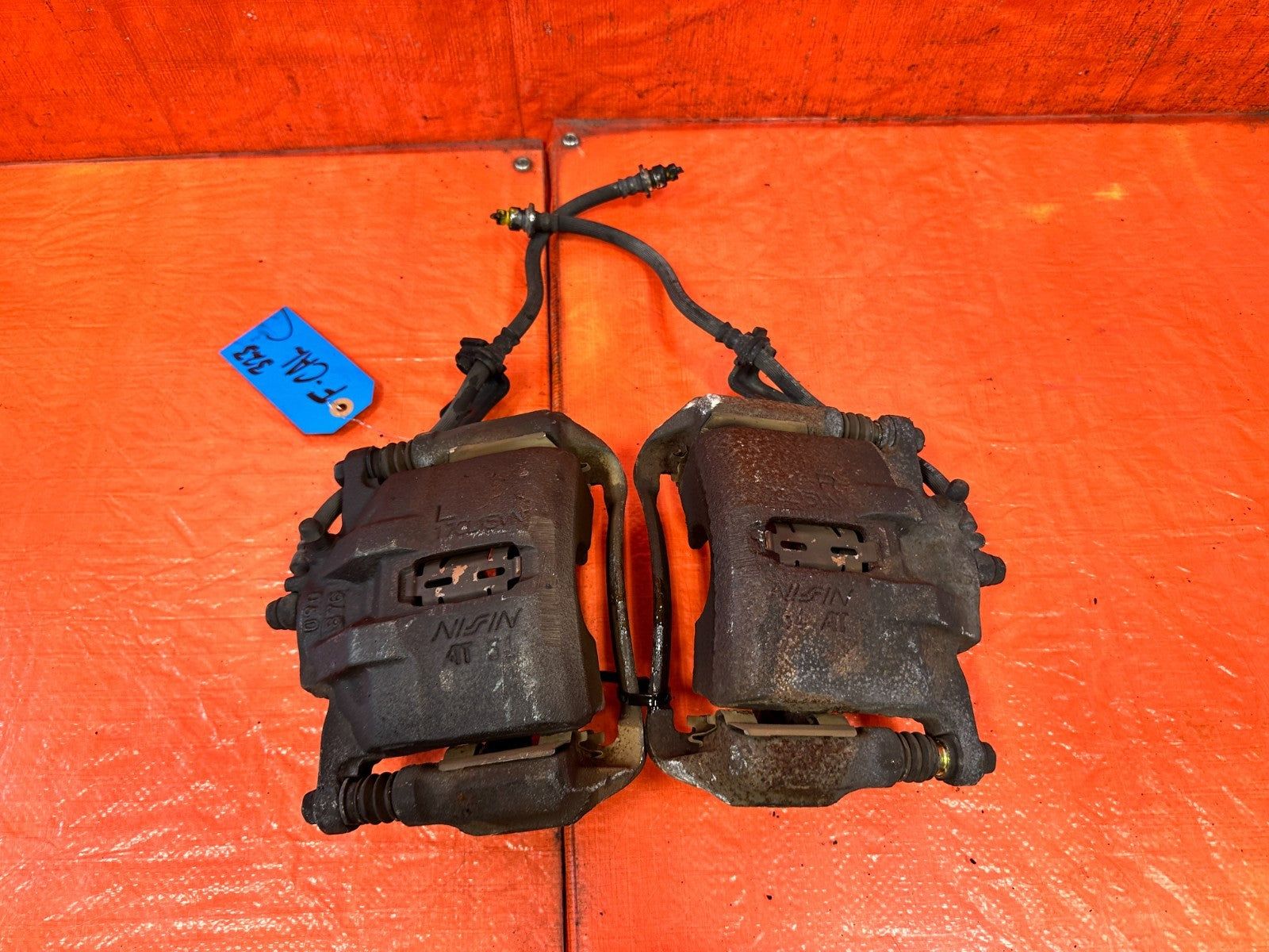 97 01 HONDA PRELUDE   BASE   FRONT BRAKE CALIPERS LEFT & RIGHT   OEM FACTORY 3235
