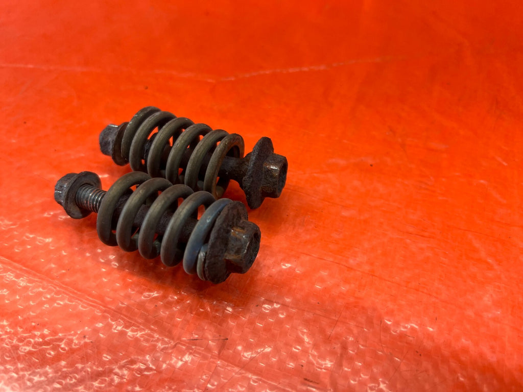 90 01 ACURA INTEGRA EXHAUST MANIFOLD FLANGE FLEXIBLE JOINT BOLTS & SPRINGS #2281