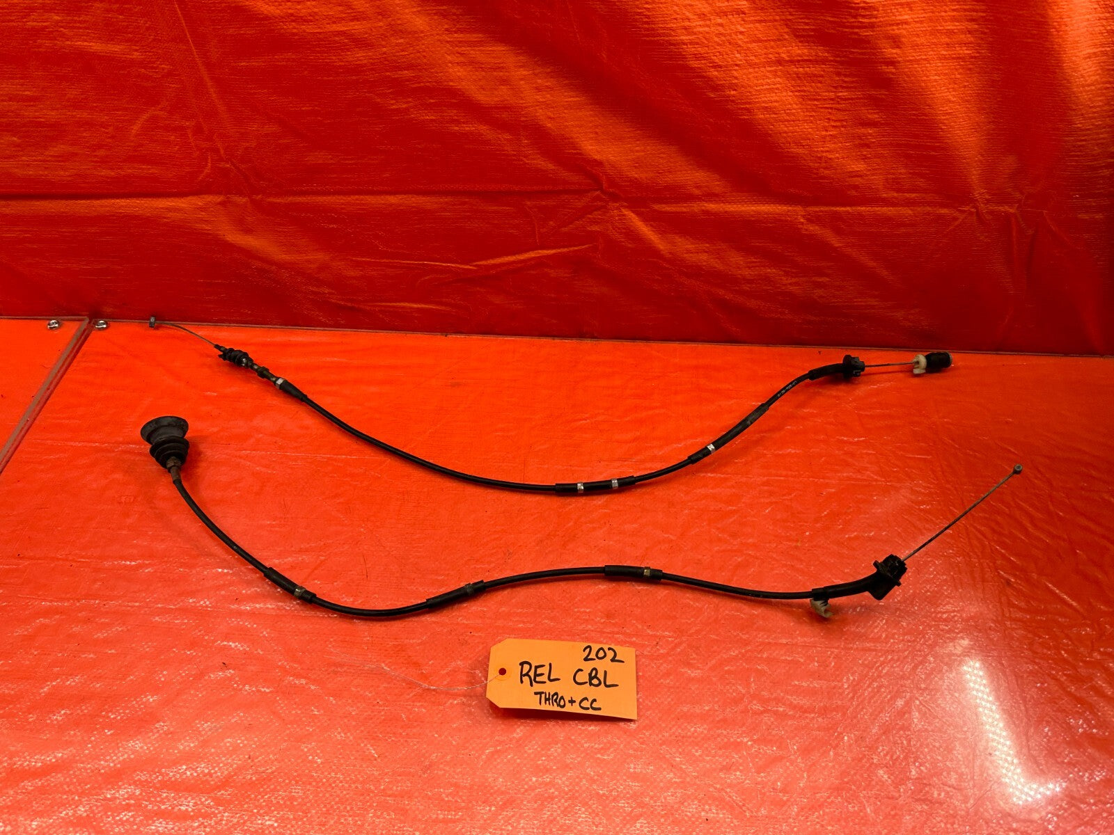 99 00 HONDA CIVIC SI EM1 B16A2 CRUISE CONTROL & THROTTLE CABLE   OEM FACTORY 2020