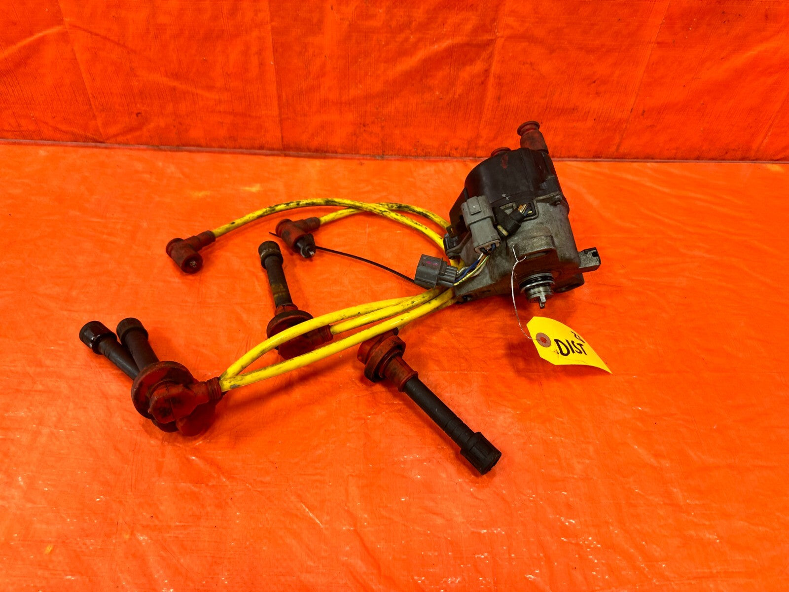 92 95 HONDA CIVIC EX SI   D16Z6 OBD 1 SOHC VTEC   DISTRIBUTOR W/ WIRES   OEM #Z60